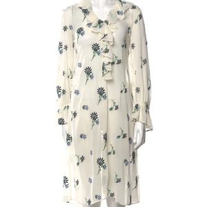 Tory Burch floral midi dress